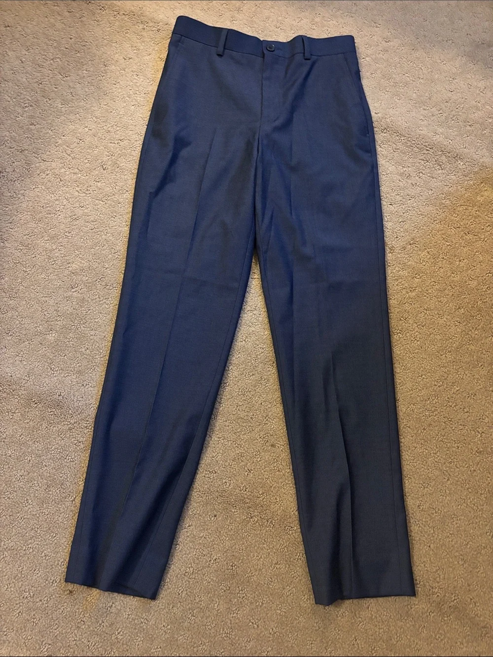 Joseph Abboud 2-piece Blue Suit Blazer and Pants  - Size 12